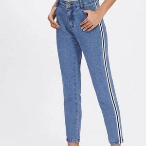 Stripe Side Jeans